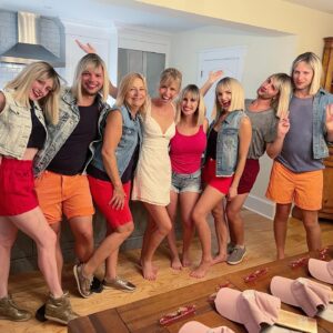 Meg Maley Instagram - I’ll be staring at photos from this weekend for the next 40 years. Heart is so full. So thankful for the love and having the weirdest-in-the-BEST-way bridal party... One step closer to Mrs. Holloway ❤️