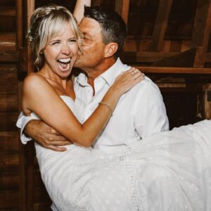 Meg Maley Instagram - Not sure if he realized that first vodka soda he bought me 6 years ago today would make him a husband. 📸: @twistedoaksstudio