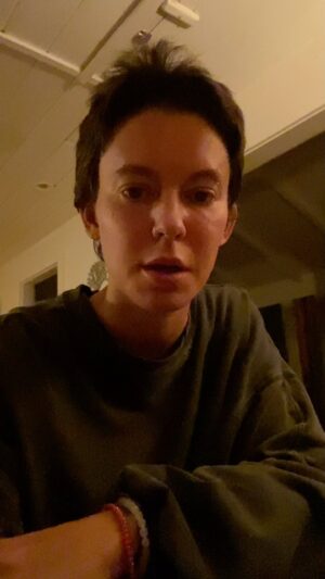 Meg Myers Instagram - Hopefully you can understand what I’m saying here through all of the “uhms” hahah. What i’m trying to say is don’t be intimidated by picking up an instrument.. your playing doesn’t need to be like anyone else’s and there’s really no right or wrong way to play in my opinion. Sometimes the simplest shit is the greatest. I pretty much never know what im going to play when I sit down at the piano or guitar, I just experiment until it feels good