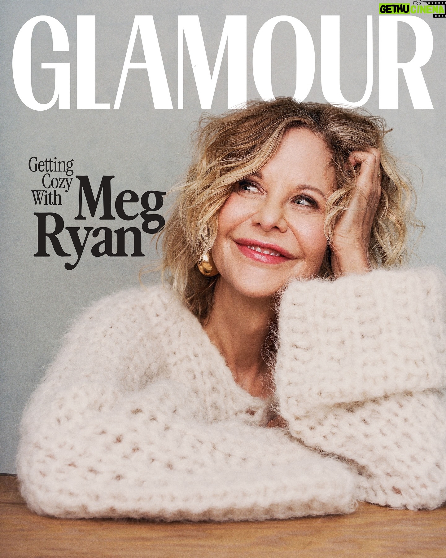 Meg Ryan - 18.1K Likes - Meg Ryan is back and she’s better than ever. Glamour’s December cover star has been out of the spotlight for eight years, but she’s jumping back in with a new movie, “What Happens Later,” that she not only stars in but also cowrote and directed. In a candid interview, @cbroday sat down with the beloved actor at New York’s iconic Carlyle Hotel to discuss directing during the pandemic, dating in her 60s, motherhood, the “moonshot” trifecta of her three highest-grossing ’90s rom-coms, why worrying about gossip culture just isn’t worth it, and more. And yes, there are some great sweaters. Fall in love with America’s sweetheart all over again at the link in bio.
Photographed by @sheekswinsalways
Stylist: @carolinaorrico
Hair: @derrick.spruill
Makeup: @jostrettell
Manicure: @nailsbyemikudo
Set Design: @kellys_phone
On Set Producer: @ilonski