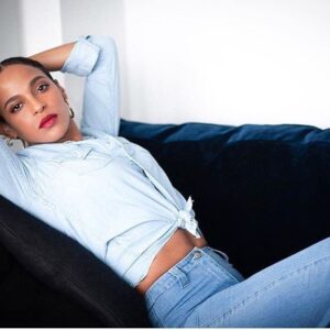Megalyn Echikunwoke Instagram - You give me the sweetest tabooooooo 🎤 🌸
Make-up, photgraphy, art direction and mystical channeling by the iconic @dilokritbarose