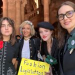 Megan Boone Instagram - As a pointed response to the Met Gala, the following morning this coalition traveled to our State Capital seeking to regulate the abuses of the fashion industry. While I do not want this action to distract you from engaging with the help and support Gaza needs- with only a week left in this crucial legislative session for NY State, this civic engagement is a critical follow up, especially if you ask them to pass the #makepolluterspay Act, too. Why?… These laws would serve a BIG BLOW to the death culture industries that have tyrannically destroyed lives by fueling the horrors of militarism- the fossil fuel industry. What does this have to do with “fashion”? Fossil fuels see a profitable future in plastics, like the ones used in synthetic fabrics, polluting our bodies & we can’t let business practices like this continue… Contact NY State Senators and Assembly members asking them to pass The NY Fashion Act & Make Polluters Pay Act. The #fashionact will regulate the climate impacts of an industry that causes a lot of unchecked damage in their abuses of people and planet. Call, email and tweet NY lawmakers encouraging them to pass these crucial bills. @nsifashion2030 #actonfashion #makepolluterspay Some facts😱: -we used to think Zara and H&M were fast fashion but with newer turbo-fast brands producing as many garments in 2 weeks as they produce in a year, we are now in an even more profound crisis in textile waste. They also use only ff made synthetics that are garbage & poisoning everything. -they spend $10 million a day on Meta to target young people and feed on their insecurities while abusing workers and poisoning the planet. Stop them with us. -it has never been harder to be an ethical fashion brand in this landscape. Citing the pioneer @marahoffman recently shuttering her beloved brand. While these unscrupulous greed-bags poach their creative ideas. Call or email NY lawmakers and demand they pass The NY Fashion Act & Make Polluters Pay Act today. You have until June 6. @nilyrozic, @senatorkevinthomas, @govkathyhochul, @assemblymemberkelles, and @bradhoylman Links in bio.