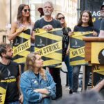 Megan Boone Instagram - Seeing all of your extraordinary faces, sometimes familiar, sometimes an old acquaintance in the crowd, fills my whole heart & soul. I’m really proud to be among you. Sappy, but true, I love the actors on the line. #sagaftra #sagaftrastrong #sagaftrastrike #sagaftramember @sagaftra