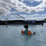 Megan Boone Instagram - There is nothing in this world I’ve enjoyed more than soaking in the run off of this Icelandic power plant (generally portrayed on Instagram like picture 3). #geothermal #bluelagoon #cleanenergy