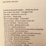 Megan Boone Instagram - We memorialized my Grandma Kay D today. I read this poem by Sharon Olds & told stories with family on this beautiful lake. 🦀 Happy Summer Solstice, Kay 🌞