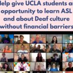 Megan Follows Instagram - Rowan is my niece, a 4th year undergraduate student at UCLA, studying Fine Arts and Disability Studies, born with Cystic Fibrosis. ASL Students have created a UCLA Spark Scholarship Campaign for the American Sign Language summer intensive class. They hope the fundraising will allow additional students to have the opportunity to learn about ASL and Deaf culture without financial barriers this summer 2022. If you want to support this campaign please visit the website ( in my bio ) No donation is too small. 🙏 @aslmajorucla #ASL #disabilitystudies #cysticfibrosis #makeeducationaccessible