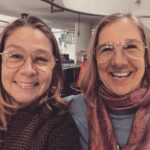 Megan Follows Instagram - When your sister shows up wearing the same glasses…