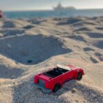 Megan Follows Instagram - Found it in the sand. Played. #toycars #beach #lost #ocean #red #breathe
