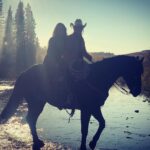 Megan Follows Instagram - End of a great first week, back on the ranch in Heartland @official_heartlandoncbc. Tremendous gratitude to be able to work with such a wonderful team lead by the gracious and multitalented Amber Marshall @amber_marshall_farm and Chris Potter directing. #filmalberta #alberta #horsesofinstagram