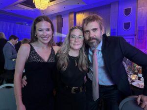 Megan Follows Instagram - So happy to see these two again. @celina_a_sinden and Rossif Sutherland #dgcawards #reign #tvsisters