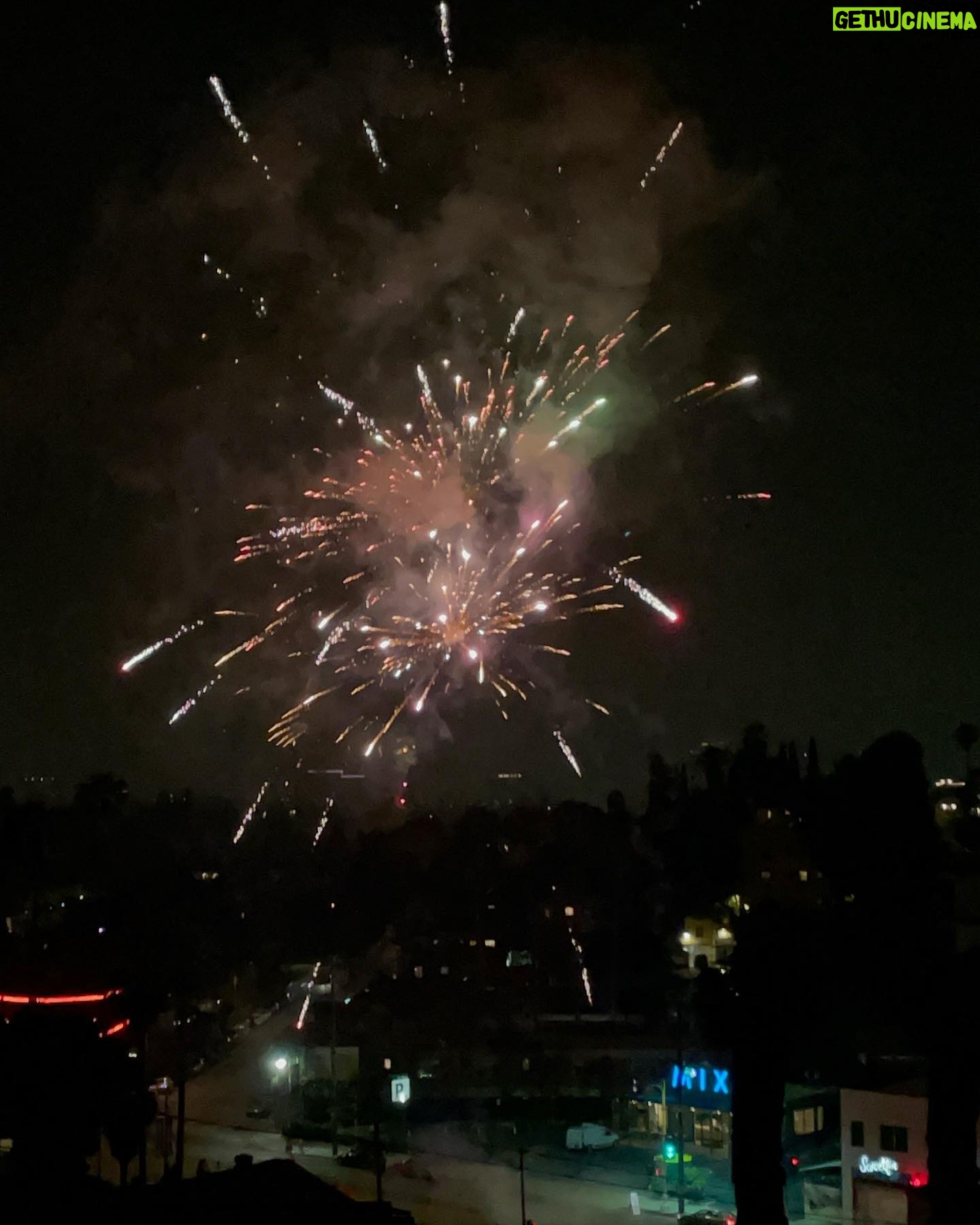 Megan Follows Instagram - Happy July 4th ! Rogue fireworks #neighborhood #celebration