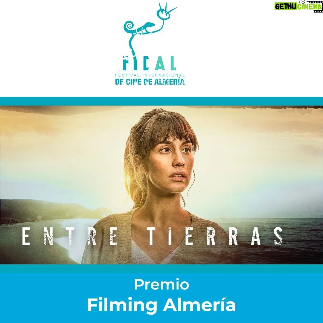 Megan Montaner Instagram - Esta tarde recogeremos el premio @filmingalmeria por @entretierraslaserie. 🏆 🎬El cual reconoce a producciones que siguen utilizando y enalteciendo Almería como escenario cinematográfico. 😍 ¡No podemos estar más felices! Gracias.