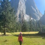 Megan Nicole Instagram – This waterfall/rainbow moment deserved a spot on the feed 🩵Yosemite with friends was 10/10