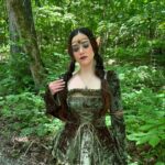Megan Nicole Instagram - Elfin’ around the ren faire 🧝🏼‍♀️