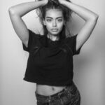 Megan Suri Instagram - Finishing this B&W series with a surprise special guest!