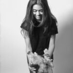 Megan Suri Instagram - Finishing this B&W series with a surprise special guest!