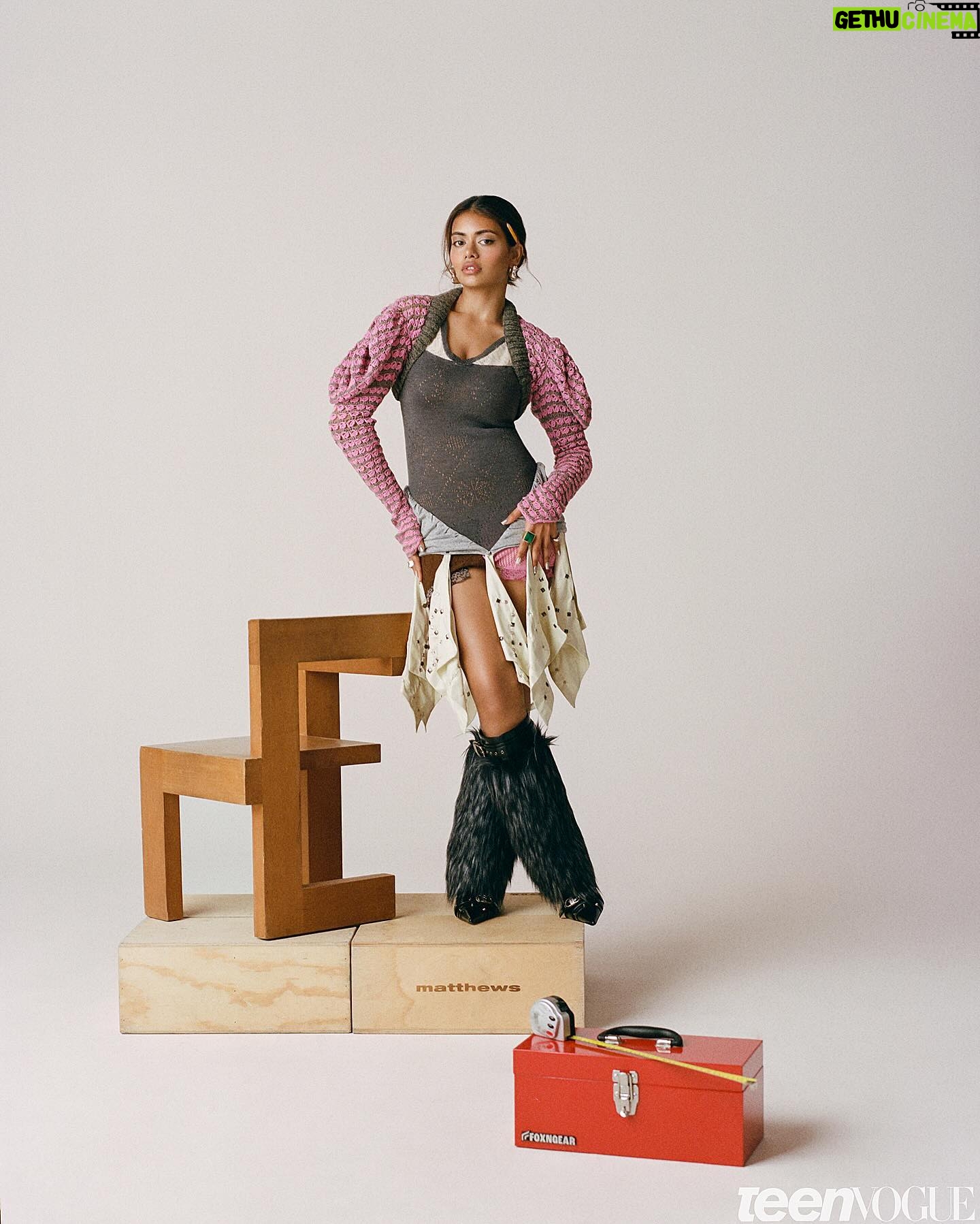 Megan Suri - 49.5K Likes - No longer a teen but it did take 16 years to get here!
Little Megs could never fathom she’d be a Teen Vogue cover-girl one day.
Keep going y’all … or start today!!!
Thank you @teenvogue for including me in this years New Hollywood Class 🤍🪑
Photography @josefinasantos
Styling @ian__mcrae
Makeup @miriamnmakeup
Hair @hairbycandicebirns
Manicurist @rachel.messick
Interview @menonrad
Lighting director @brianmcguffog
Digitech @isanstudio
Prop stylist @anniirose
Production @hyperion.la
Retouching @digitalarea