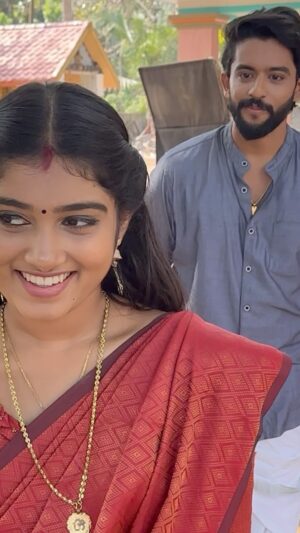 Megha Mahesh Instagram - A temple visit story 😜
#govindlachu🫰 
.
📸: @siva._sankar._ 
.
.
.
.
.
.
.
.
.
.
.
.
.
.
.
.
.
.
.
.
.
 #reels #reelsinstagram #instagram #trending #viral #explore #love #instagood #explorepage #tiktok #reelitfeelit #india #follow #photography #sanjulachu💕 #reel #instadaily #followforfollowback #reelsvideo  #like #fashion #memes #foryou #reelkarofeelkaro #music #insta #instagramreels #lachu