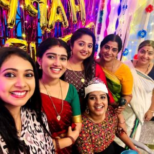 Megha Mahesh Instagram - Every moment has the possibility of being a beautiful moment😍.@the_salmanul_official @bindhu_._mahesh @meghamahesh.official @mizhi_randilum_world__ @sanju_lachu_fan__girl @sanjulachu_official@amal__bala