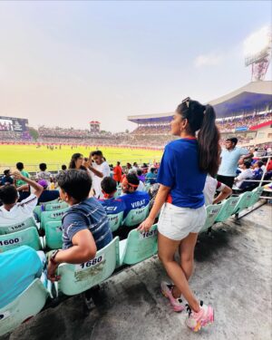 Megha Daw Instagram - ♥️ :) 

📸 @saikatdutta__official 💫

@royalchallengers.bengaluru @pumaindia @iplt20 @virat.kohli 

#matchday #kingkohli #rcb #playbold #onelove #rcbianforever #meghadaw #ipl2024 #rcbvskkr #edengardens