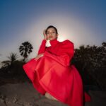 Megha Ray Instagram - I could say this is a magazine cover photoshoot, no?💅🏻 Had been in my head since February. Finally happened! A blog post and BTS vlog coming your way soonest ✨ Photography by the super talented @sushant.junnarkar 🌹 #fashionstatement #littlereddress #fashionphotography #reddress #colourpop #paintthetownred #indianfashionblogger #ruffledress #magazineeditorial #magazinecover #fadhioneditorial #colorpalette #constrast #blueaesthetic #redaesthetic #indianblogger #indianactor #creativephotoshoot #redcarpetfashion