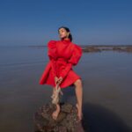 Megha Ray Instagram - I could say this is a magazine cover photoshoot, no?💅🏻 Had been in my head since February. Finally happened! A blog post and BTS vlog coming your way soonest ✨ Photography by the super talented @sushant.junnarkar 🌹 #fashionstatement #littlereddress #fashionphotography #reddress #colourpop #paintthetownred #indianfashionblogger #ruffledress #magazineeditorial #magazinecover #fadhioneditorial #colorpalette #constrast #blueaesthetic #redaesthetic #indianblogger #indianactor #creativephotoshoot #redcarpetfashion
