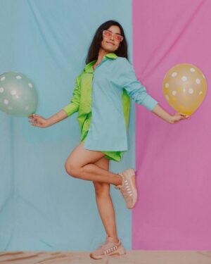 Megha Ray Instagram - Another year of life experiences and oscillating between introverted and less introverted 🤫 

This day is as important as any other day, except I was born and that's something to be immensely grateful for - the opportunity to do something with my life and for the people that make it so great. 

Here's a little photoshoot in one of my birthday fits. More stuff coming. Cheers 🥂

#birthdaypost 

 📸 @sushant.junnarkar