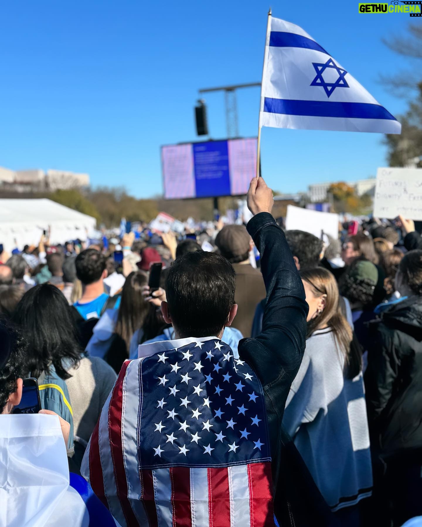 Meghan McCain Instagram - Am Yisrael Chai. Stand against antisemitism and with Israel yesterday, today, tomorrow - always. We love you. ๐บ๐ธ๐ฎ๐ฑโฅ๏ธ #bringthemhome #freethehostages #marchforisrael @dkrauthammer @tulsigabbard @jkirchick @jdch2