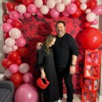 Meghan McCain Instagram - Mom and dad. Happy early Valentines! Thanks for the fun party @toullioh @wpshanley ♥️