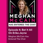 Meghan McCain Instagram - My brand new interview with the queen, icon, legend, housewife extraordinaire and my wonderful friend @theprettymess Erika Jayne is out now everywhere you find podcasts! I am so happy and excited to share this one with you!! ♥️🎙️