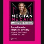 Meghan McCain Instagram - Today is my birthday! I’m 39 and feeling fine! And as a gift to all my listeners we have a very special bonus episode of “Meghan McCain has entered the chat” talking all things pop culture and housewives with my friends - the incredible @thecarlosking_ & @theperezhilton! Hope you enjoy. Available to download everywhere you find podcasts! 🎂🎉🥳♥️🔥