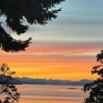 Meghan Ory Instagram - #nofilter impressive nature. #sunset #westcoast