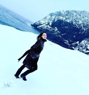 Meghan Ory Instagram - Before and after
