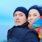 Meghan Ory Instagram – I don’t know…Yoga? And love @johnny_reardon_