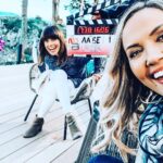 Meghan Ory Instagram - Cheeeeeeeese. I forget how to do this!😂😂 #acting #shmacting @emilie.ullerup