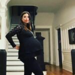 Meghan Ory Instagram – 87 weeks pregnant and ready to party 🤪 thanks for having me @finfilmfest – love learning all about the east coast film industry! #fromcoasttocoast #aiff #inbedby10