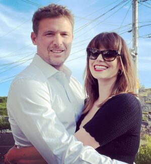 Meghan Ory Instagram - Happy almost birthday to the most incredible, amazing, awesome, super sexy @johnny_reardon_ 
I don’t know how I got so lucky but I count my lucky stars everyday. You are the MOST incredible husband and dad and we love you so much!!!!!!!!!❤️❤️❤️❤️❤️❤️❤️❤️❤️❤️❤️