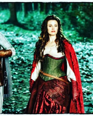 Meghan Ory Instagram - Still can’t believe it’s been 10 years since #onceuponatime aired. So wild. #oncers #littleredridinghood #wolves #IFeelOld 😂