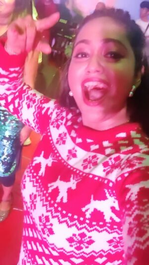 Meghna Vincent Instagram - New year event ..
Wish you all “ HAPPY NEW YEAR “
Costume by @western_lady_