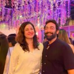 Meher Vij Instagram - Happy marriage anniversary @manavvij 😘😘😘 thank you for living with me for so many years and not killing me and also for being my bestest friend…❤️❤️❤️❤️ please note:- how unhappy you look in the first picture when we had just gotten married and then the second one where you had no choice but to accept wali happiness 😬😬😬😬😬😬😇😇❤️❤️🌈