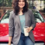 Meher Vij Instagram – Change your thoughts and you can change your world or else have a cup of coffee 🌈