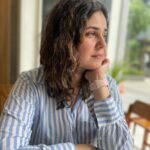Meher Vij Instagram - Blue stripes and sunshine ☀️💙