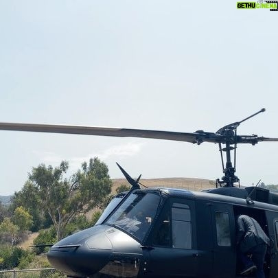 Mekia Cox Instagram - Copter fun #TheRookie #The RookieABC @nathanfillion