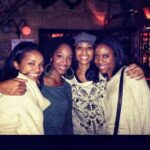 Mekia Cox Instagram - 1736 for life! ❤️🙌🏾❤️ Repost from @preciousmoses • The 4 of us came to Florida State University in ‘99 knowing absolutely NO ONE but we found each other that fateful year and have been as thick as thieves since then. 20 yrs #happybestfriendsday #1736 #FSU #family @tjanene320 @scribblerhicks