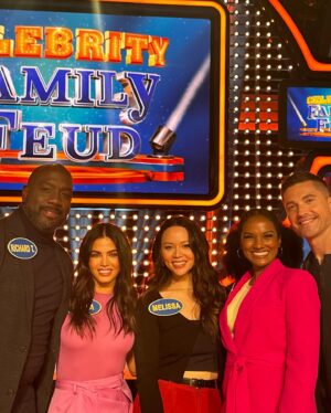 Mekia Cox Instagram - FAMILY FEUD!!! Had fun with these guys last night! @therookieabc #therookie