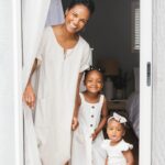 Mekia Cox Instagram - Happy Mother’s Day to all mamas out there!! To my mom (swipe for the second pic). Thank you for your strength, your endurance (a thing I didn’t realize how much you needed until I became a mom) your kindness, your compassion and your ability to see who I was as young child and help build the woman I’ve become today, I love you with all my heart. ❤️❤️❤️. (As for the third pic…my husband said it’s weird to crop Muhammad Ali out of a picture and I agreed soooo there he is 🤷🏾‍♀️. Lol)