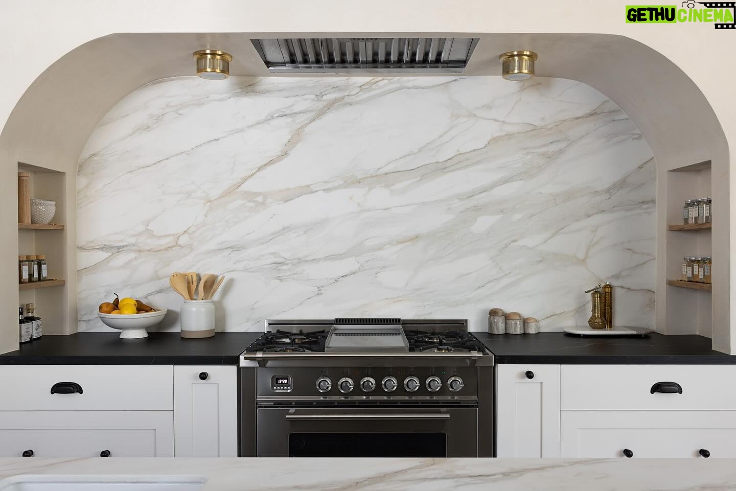 Mekia Cox - 37.5K Likes - Cheers to a fresh new start in our beautifully renovated kitchen! It’s been a lonnnng time coming and we couldn’t be happier with the results. ☺️ Much thanks to Mil and Eli Kikos at ME Design group (They are awesome)….also, don’t ever have water damage caauuuse it’s the worst. 😵💫