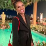 Mekia Cox Instagram – Pre-Oscars fun with the cast!! @therookieabc #therookie #oscarweekend

Suit: @camillaandmarc
Shoes: @jimmychoo
Jewelry: @simongjewelry
Handbag: Bottega Veneta
Makeup Artist: @ikonnie
Makeup: @patmcgrathreal