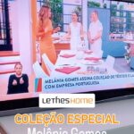 Melânia Gomes Instagram - Vi a Melânia da TV 😍 Aquele dia especial em que a Melânia foi á Casa Feliz da SIC, pôr a conversa em dia com a @dichavesofficial e @joaobaiaobaiao para apresentar a sua coleção de mesa 🧡 Estivemos colados á televisão 📺 a transbordar de chieira! Se ainda não espreitou a coleção, hoje tem um miminho á sua espera no site ☺️