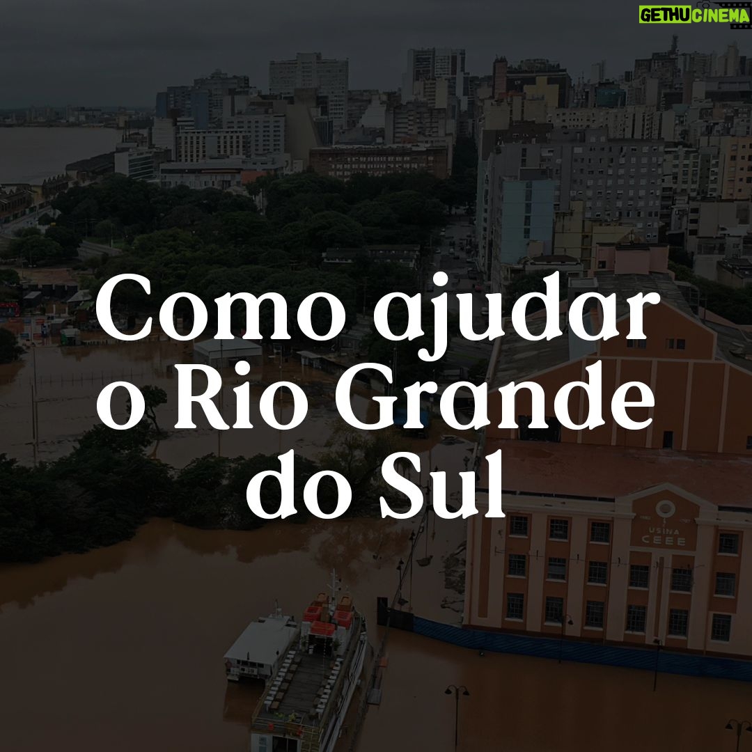 Mel Lisboa Instagram - #Repost @gamarevista --- O Rio Grande do Sul precisa da sua solidariedade. Até a manhã desta segunda-feira (6), 83 mortes haviam sido confirmadas pela Defesa Civil em decorrência das fortes chuvas que atingiram a região ao longo da última semana. Além das vítimas fatais, somam-se 111 desaparecidos e 291 feridos. Do total de 497 municípios do estado gaúcho, 364 foram afetados pelas enchentes. Já são mais de 129.279 desalojados e 20.070 desabrigados, instalados em alojamentos cedidos pelo poder público. Diante da possibilidade de aumento desses números nos próximos dias, nesta que é a maior tragédia climática da história do Rio Grande do Sul, uma série de iniciativas de apoio às vítimas foram levantadas dentro e fora do estado. Agências dos @correiosoficial de São Paulo e do Paraná recebem doações de alimentos não perecíveis da cesta básica, produtos de higiene pessoal e itens de vestuário. A @cufabrasil recebe doações de roupas, alimentos, itens de higiene pessoal, calçados e cobertores nos endereços da Grande São Paulo, Rio de Janeiro, Rio Grande do Sul e da Baixada Santista, além de doações em dinheiro. O clube @gremio recebe itens de higiene como sabonete, álcool, pasta e escova de dente, absorventes, entre outros, em seu antigo estádio, o Olímpico. A @lbvbrasil recolhe doações de produtos de limpeza, itens de higiene pessoal em suas unidades em São Paulo e no Rio Grande do Sul. Postos do @poupatemposp em todo o estado de São Paulo também recebem donativos para as vítimas das enchentes. Doações em dinheiro podem ser feitas via pix disponibilizados pelos perfis: @governo_rs, @cufabrasil, @acaodacidadania, @prefpoa e @rededebancosdealimentosrs. Você conhece alguma outra forma de ajudar? Compartilhe conosco nos comentários. #gamarevista #solidariedade #riograndedosul